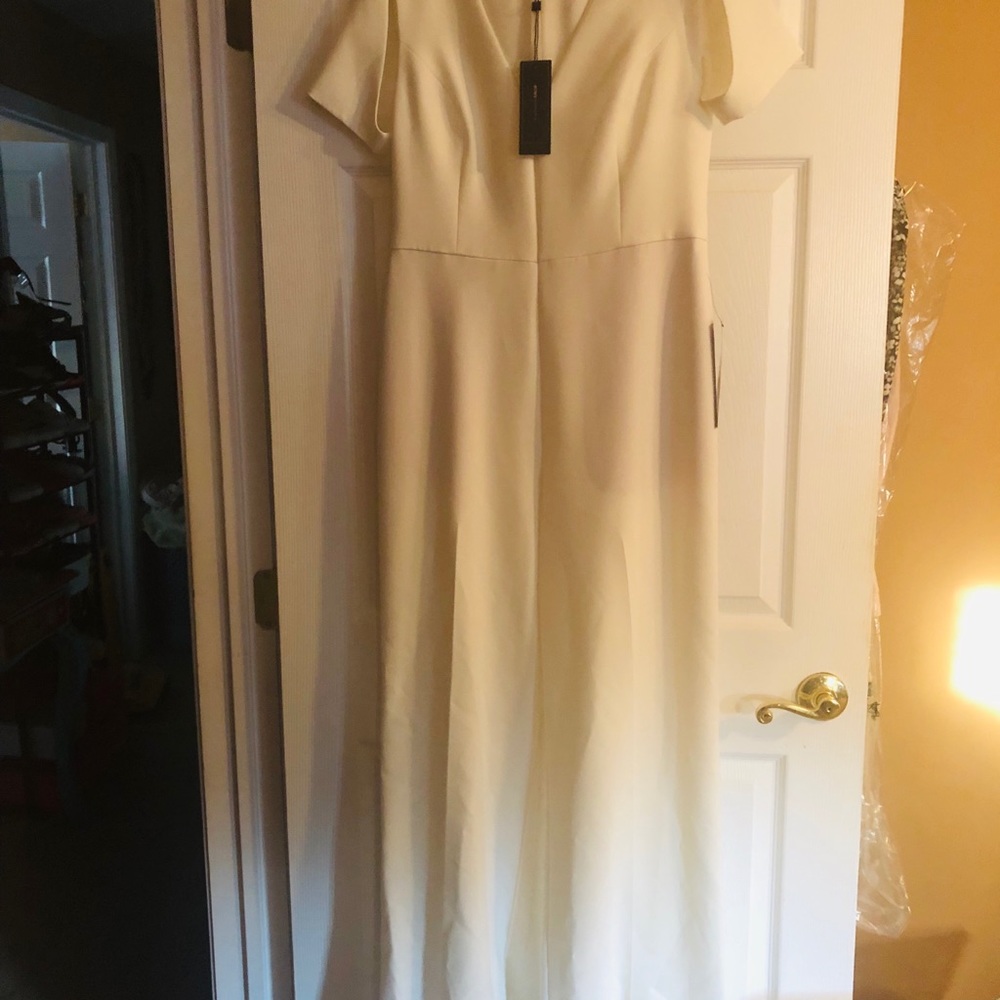 Bcbgmaxzaria Johnny cutout Jumpsuit